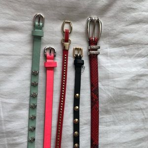Belts. Brighton, and target